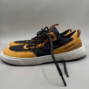 Barebarics Barefoot Sneakers Mens 7 Minimalist Zero Drop Suede Ripstop Yellow